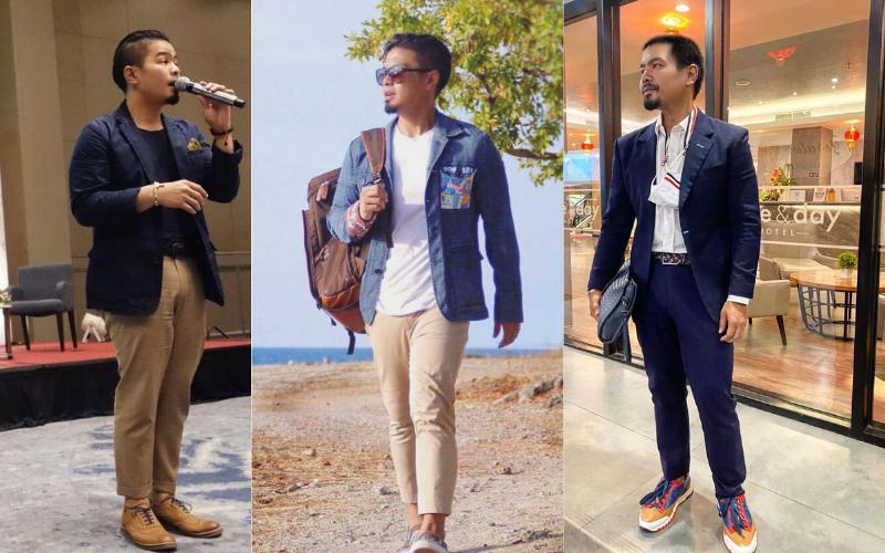9 Inspirasi Padu Padan Celana Panjang ala Bams Eks Samsons, Anti Ribet