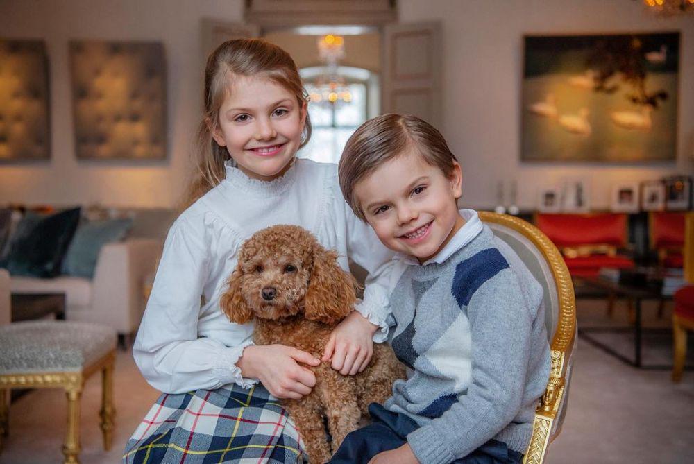 Akur, 9 Potret Sibling Goal Anak-anak Princess Victoria Swedia