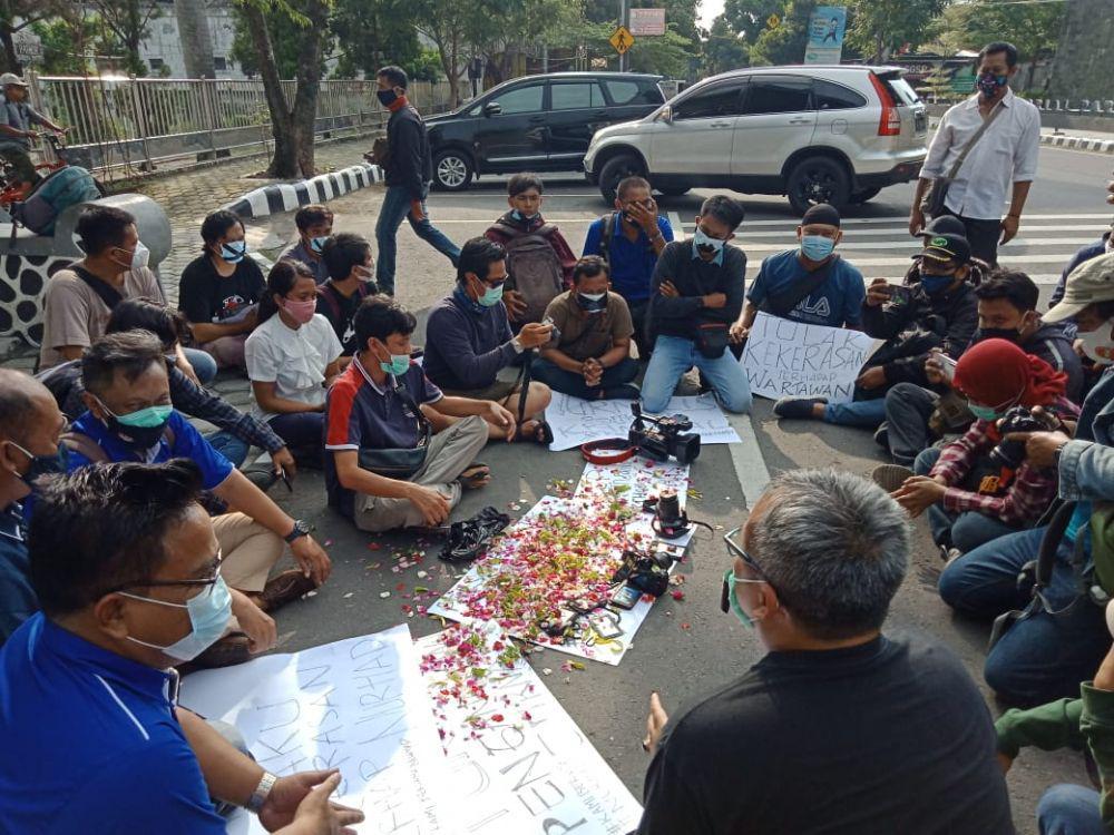 Kekerasan Dialami Jurnalis Kian Masif, AJI Bandar Lampung dan LBH Gelar Diskusi
