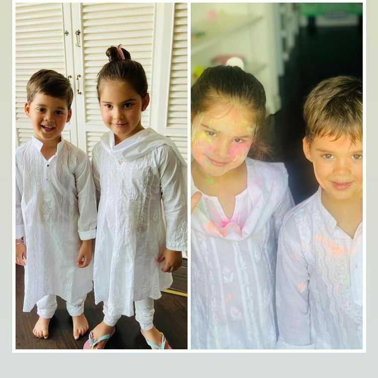 Ada Taimur Ali Khan, 9 Potret Anak Artis Top Bollywood Rayakan Holi
