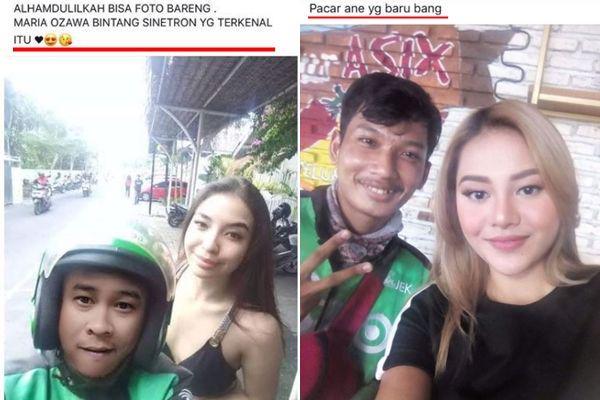 10 Status Driver Ojek Online Dapat Penumpang Artis, Bahagia Maksimal