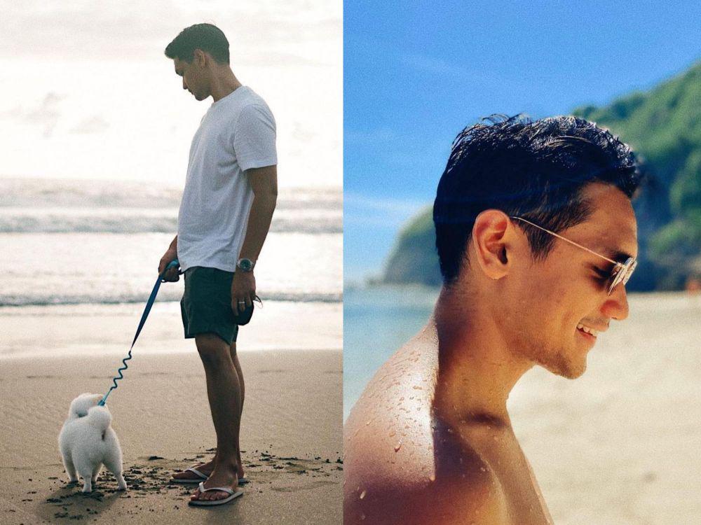 Bikin Terpesona, 10 Potret Kece Afgan saat Plesiran ke Pantai