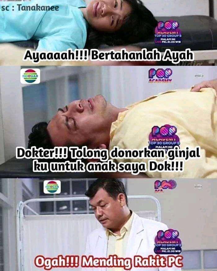 Meme keinginan terakhir di sinetron azab. (instagram.com/bagihumor)