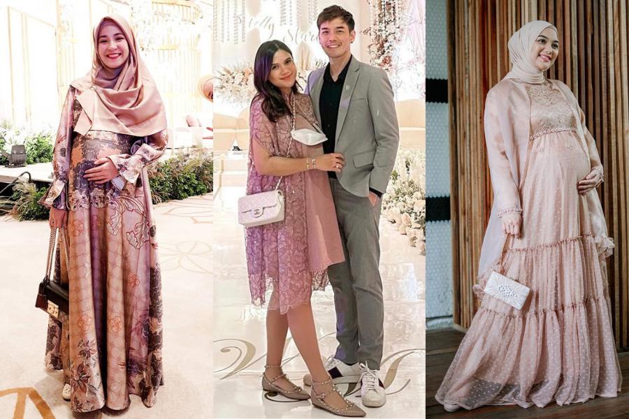 10 Ragam Ide Dress Kondangan buat Ibu Hamil, Ekstra Elegan!