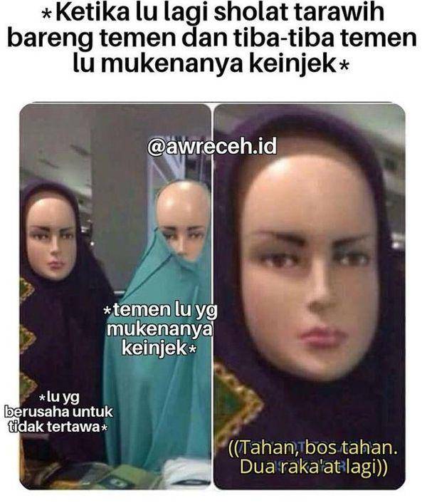 Maneken kocak. (twitter.com/Jnkylegs)