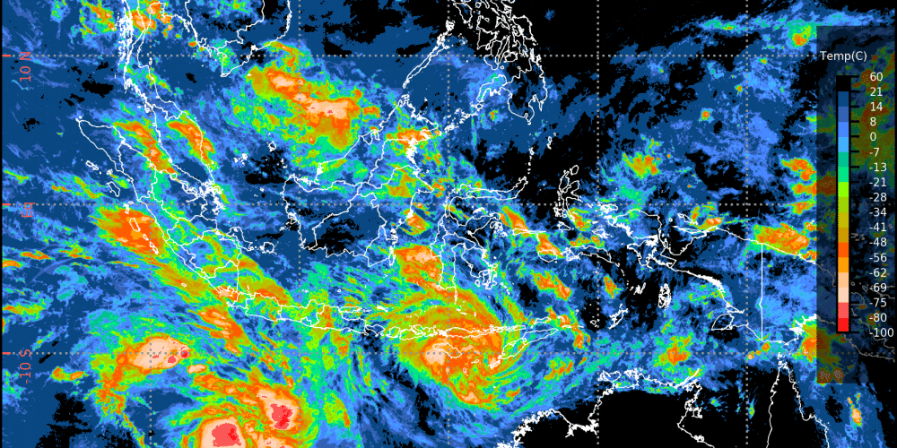Ilustrasi bibit siklon tropis (bnpb.go.id)