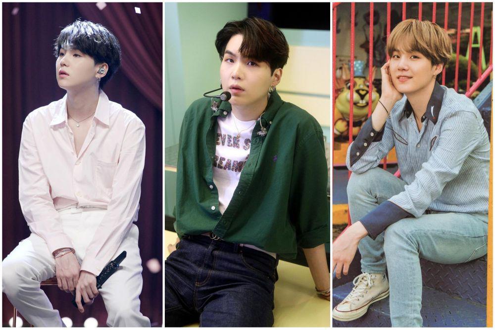 9 Inspirasi OOTD Kasual Ala Suga BTS yang Cocok untuk Style Harianmu