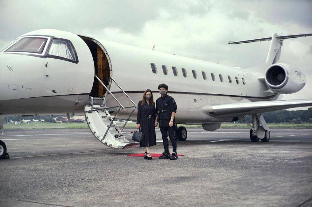 Atta dan Aurel bulan madu (instagram.com/aurelie.hermansyah)