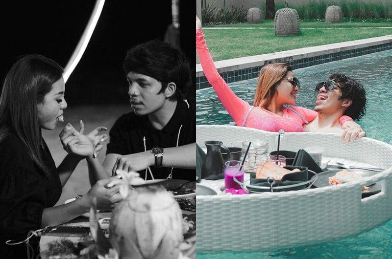 Lengket Gak Mau Lepas, 10 Potret Honeymoon Atta dan Aurel