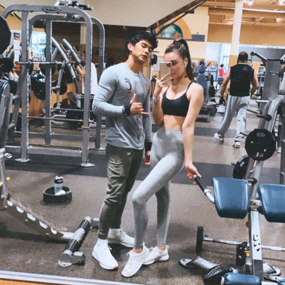 Caitlin Halderman dan Karel Susanteo (instagram.com/karelsusanteo)