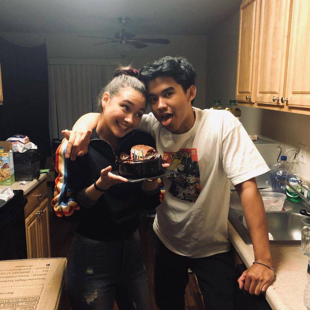 Caitlin Halderman dan Karel Susanteo (instagram.com/karelsusanteo)