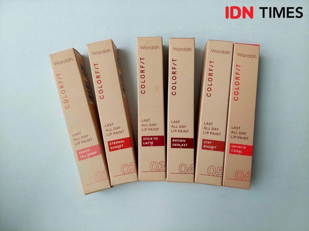 Review Wardah Colorfit Last All Day Lip Paint, Beneran Tahan Seharian!
