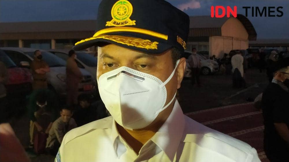 Kepala Balai Besar Metereologi Klimatologi dan Geofisika Wilayah IV Makassar, Darmawan. IDN Times/Asrhawi Muin