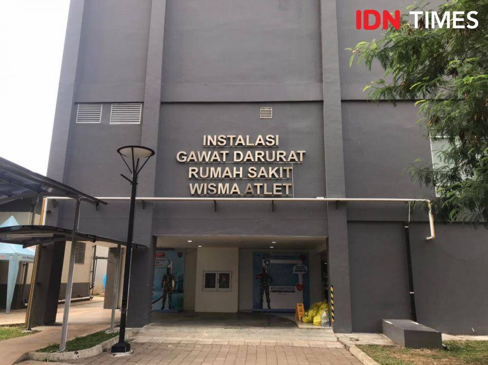 Suasana RS Darurat COVID-19, Wisma Atlet, Kemayoran, Jakarta Pusat. (IDN Times/Arief Rahmat)