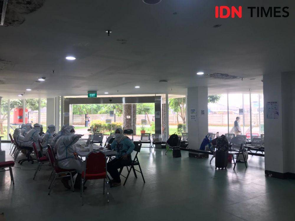 Suasana RS Darurat COVID-19, Wisma Atlet, Kemayoran, Jakarta Pusat. (IDN Times/Arief Rahmat)