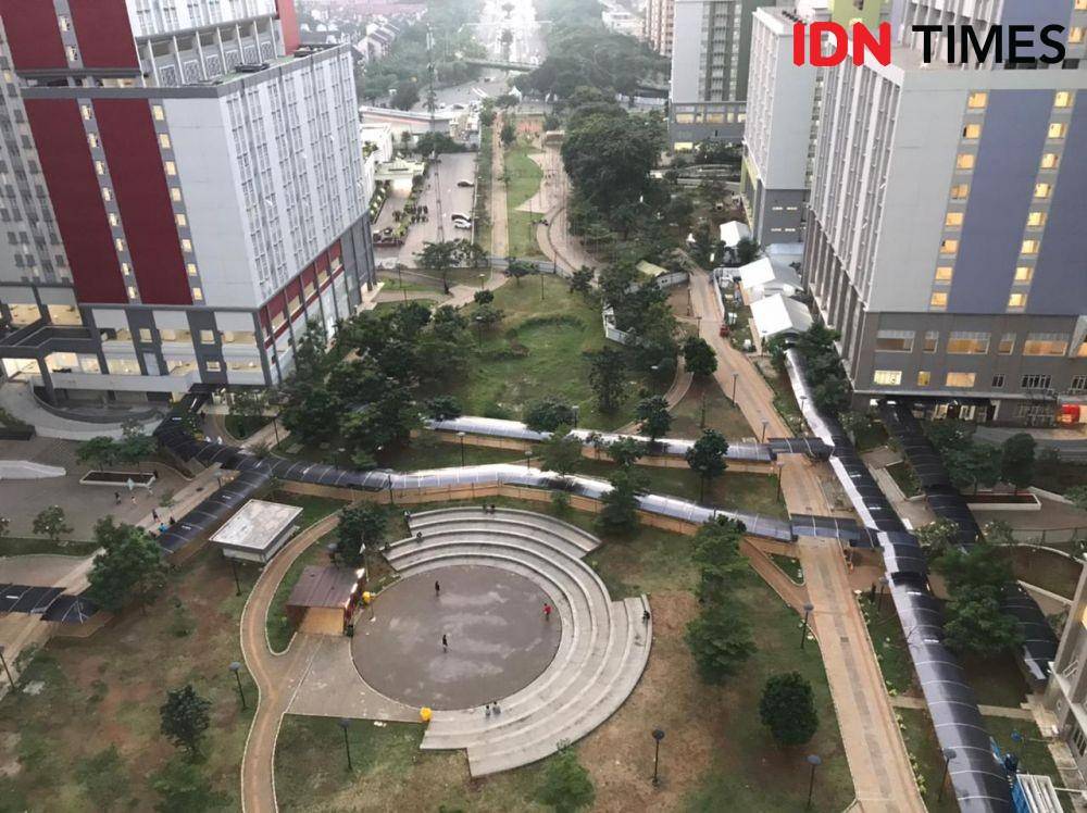 Suasana RS Darurat COVID-19, Wisma Atlet, Kemayoran, Jakarta Pusat. (IDN Times/Arief Rahmat)