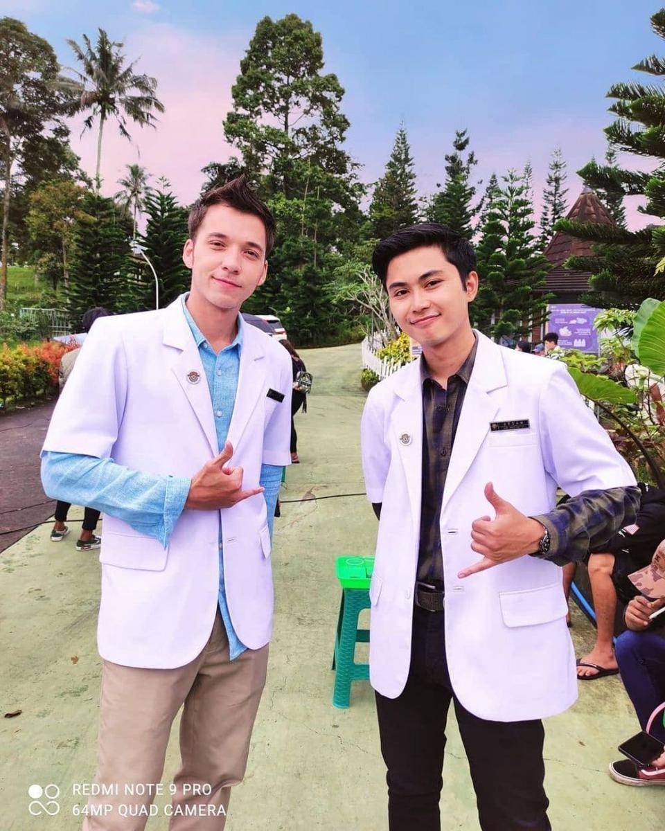 Stefan William saat syuting (instagram.com/stefannwilliam)