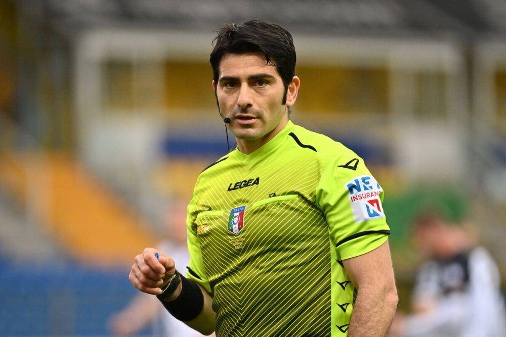 Wasit Fabio Maresca. (sempremilan.com).