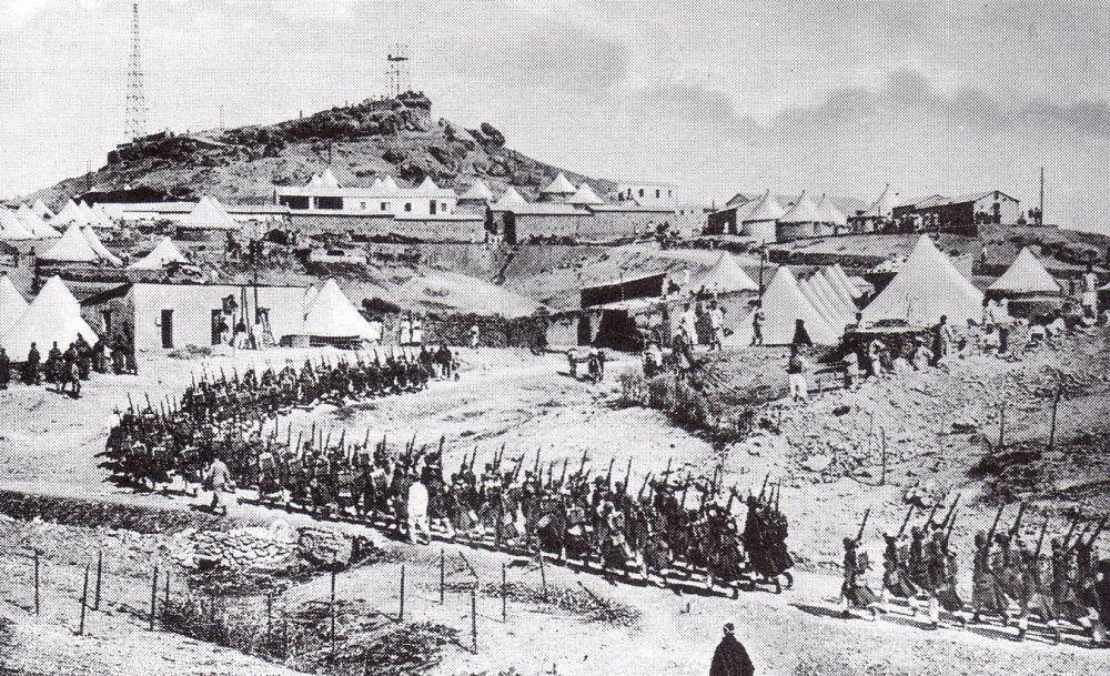 tentara Prancis di Maroko memicu krisis Agadir (wikimedia.org)