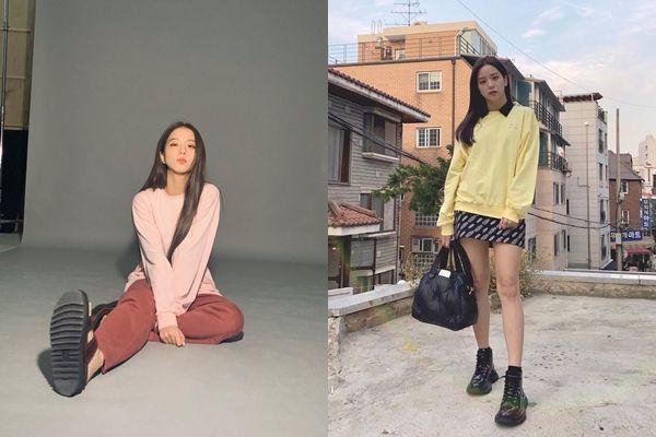10 Inspirasi Outfit Warna Cerah ala Jisoo BLACKPINK, Cute dan Kekinian