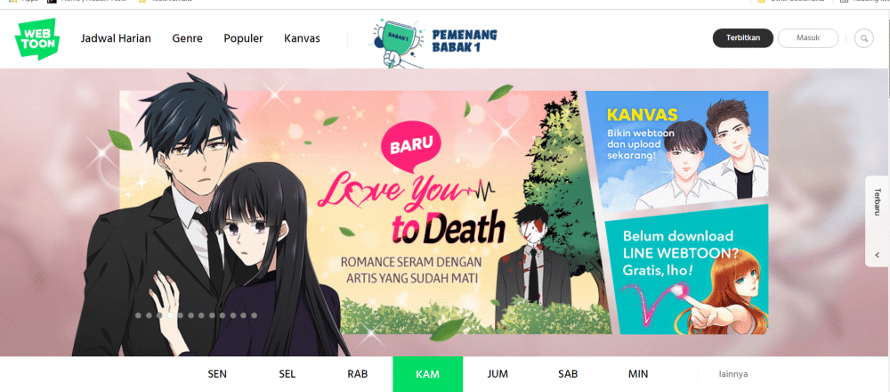 Line Webtoon