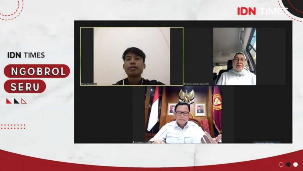 Ngobrol seru by IDN Times dengan tema "Perempuan dan Terorisme" (IDN Times/Besse Fadhilah)