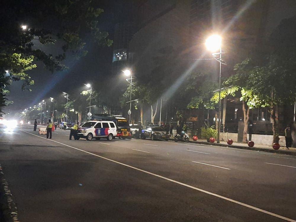 Jalan A Yani Surabaya Sempat Ditutup, Ada Tas Hitam Mencurigakan