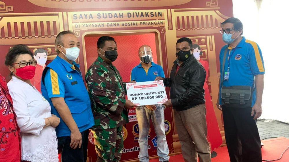 Komunitas Tionghoa Peduli Kirim Bantuan untuk Korban Bencana NTT