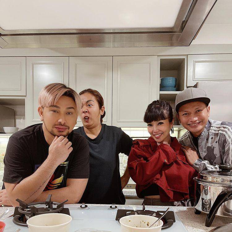 Soimah, Caren Delano, Maya Ratih, dan Eko Tjandra (Instagram.com/carendelano)