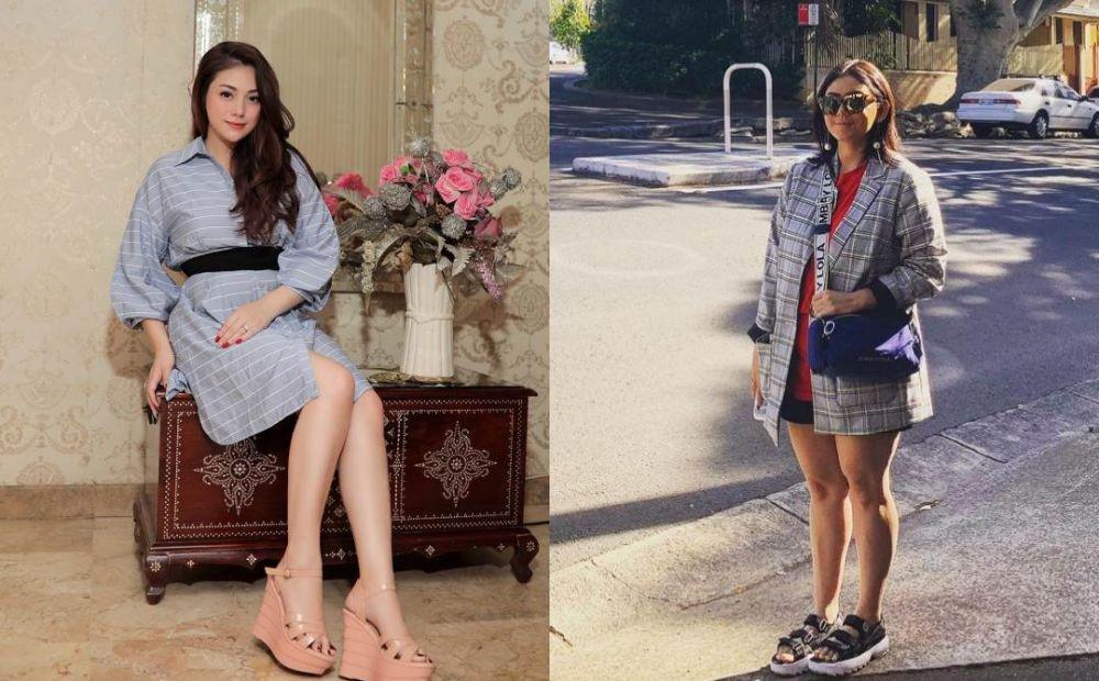 10 Adu Gaya Celine Evangelista Vs Thalita Latief bak Kakak Adik