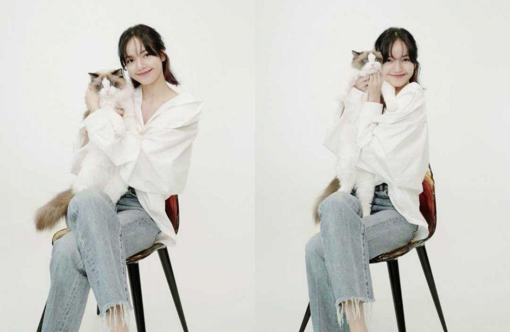 10 Pemotretan Terbaru Lisa BLACKPINK Bersama Kucing, Imut Banget!