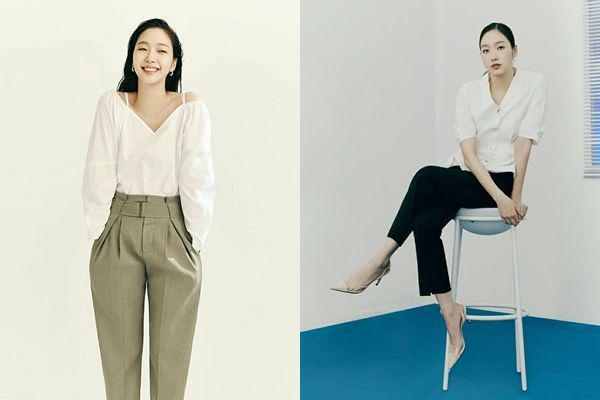 10 Padu Padan Outfit Serba Putih ala Kim Go Eun, Simpel dan Kekinian!