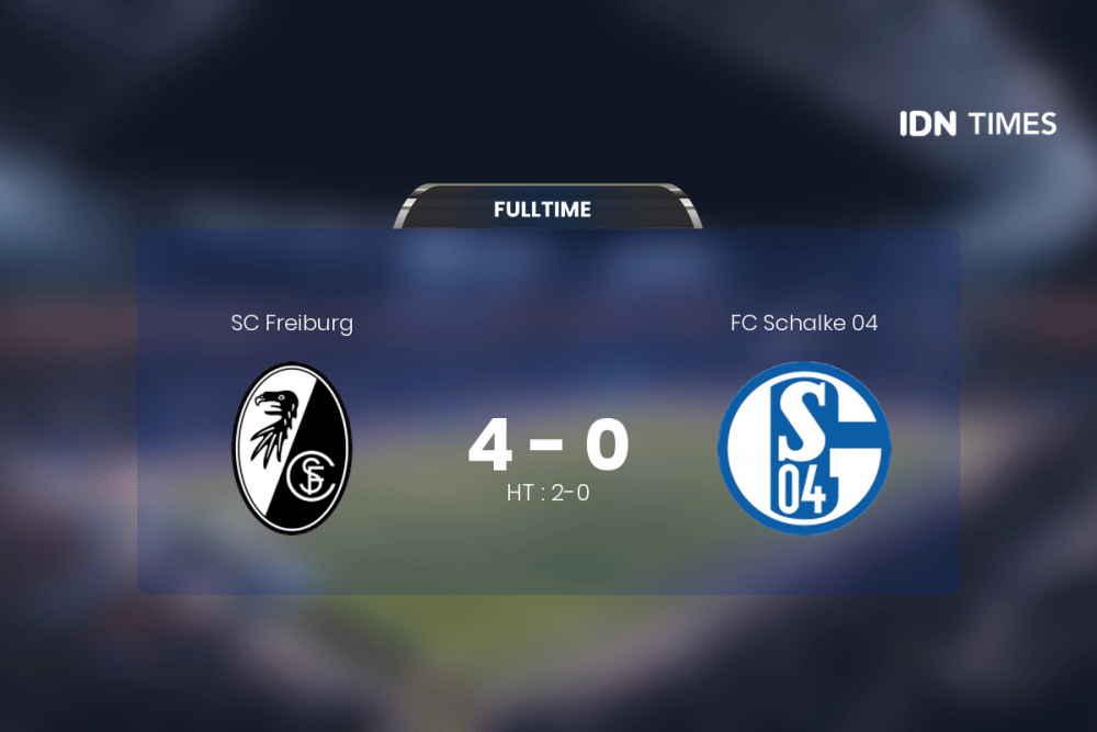 Secara Dramatis, SC Freiburg Akhirnya Tumbangkan Fc Schalke 04 4-0