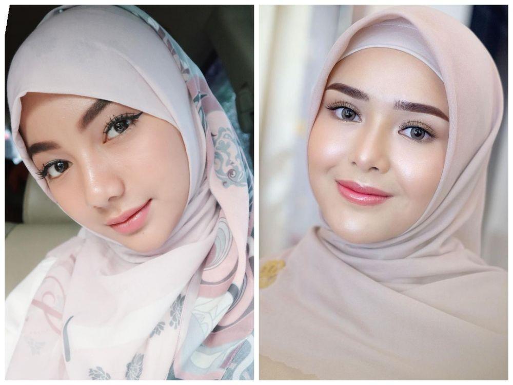 10 Adu Pesona Amanda Manopo Vs Glenca Chysara saat Pakai Hijab, Adem!