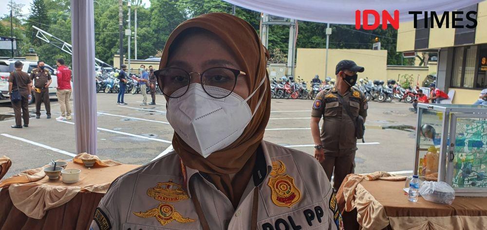 Kasat Pol PP Kota Depok, Lienda Ratnanurdianny (IDN Times/Dicky)