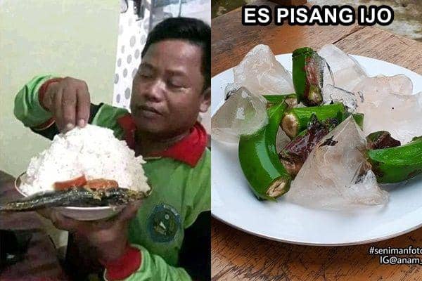10 Potret Nyeleneh Menu Buka Puasa, Dijamin Bikin Ngakak