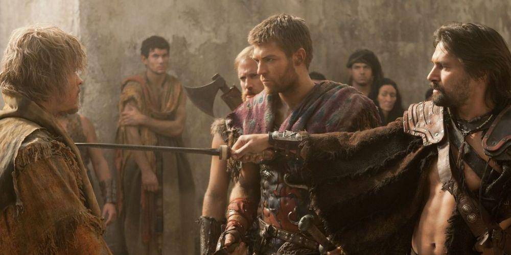 Ilustrasi dalam serial tv Spartacus: Vengeance. (tvandmovienews.com)