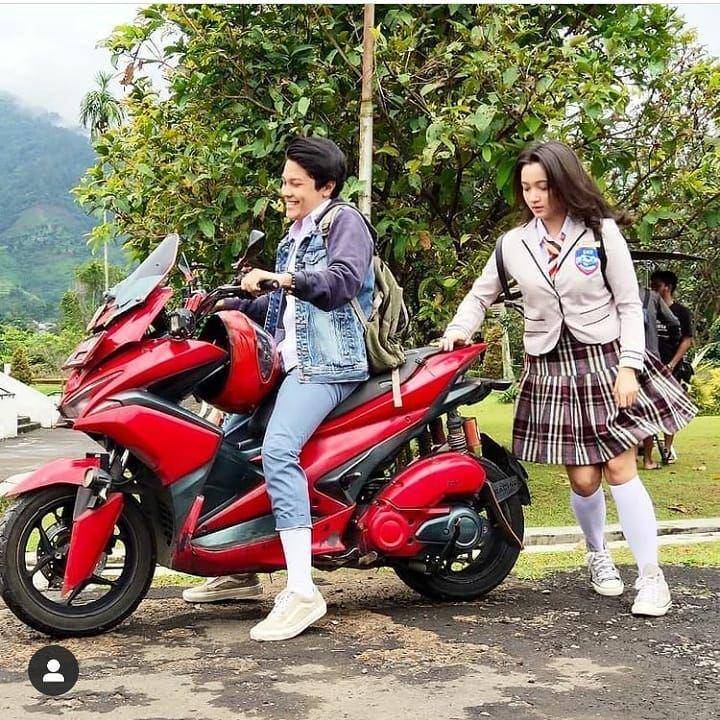 Megan Domani dan Farhan Rasyid (instagram.com/mylovemyenemy_sinemart)
