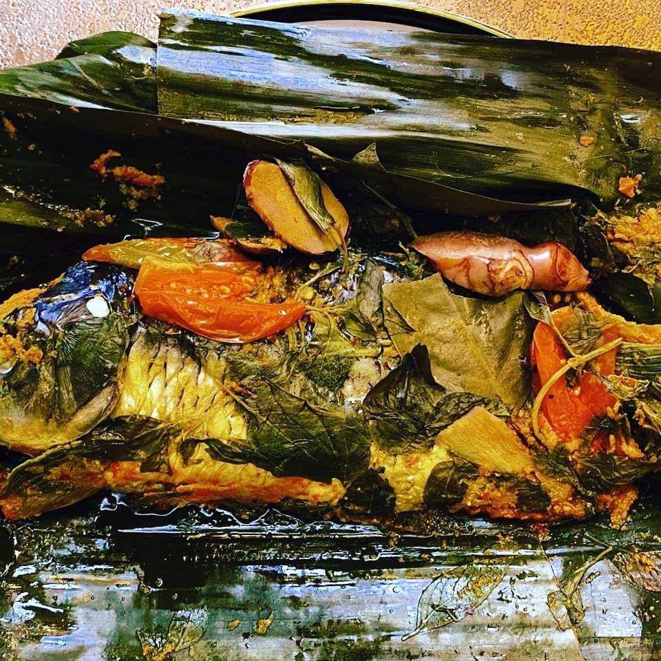Pepes ikan mas. instagram.com/dapur_audrye