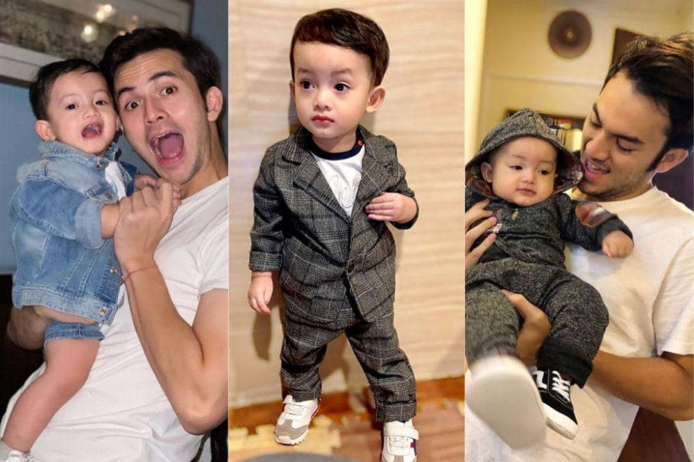 10 Style Kece ala Baby Kenzie, Keponakan Rizky Nazar yang Imut Banget