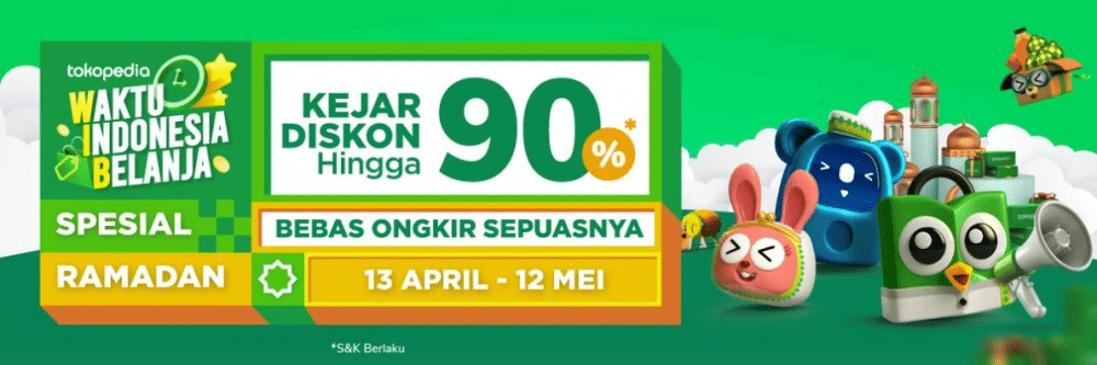 Waktu Indonesia Belanja Spesial Ramadan (Dok. Tokopedia)
