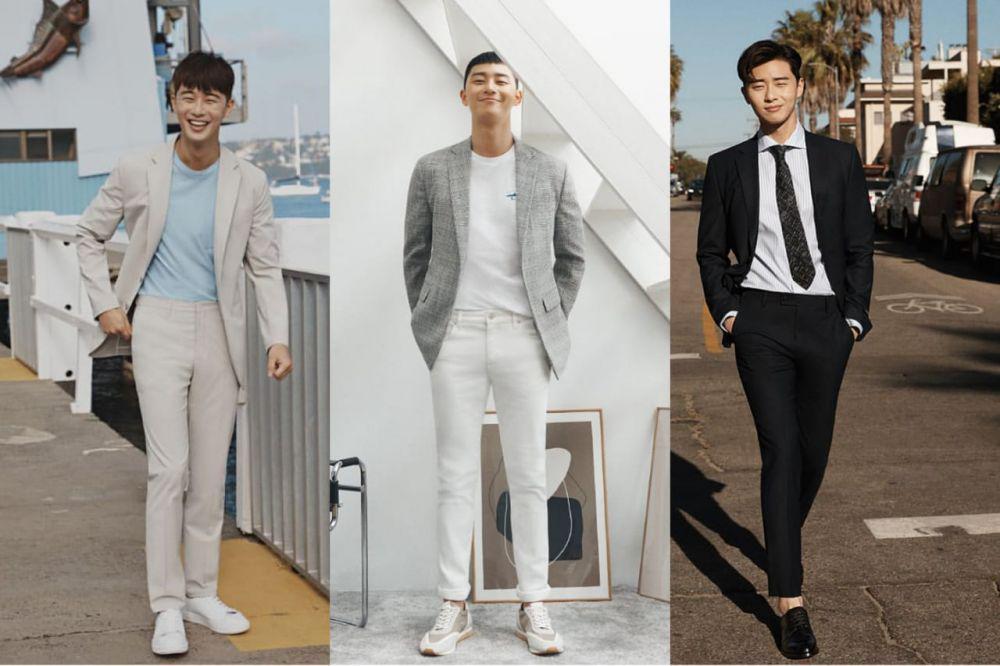 Smart Casual hingga Formal, 9 Ide Padu Padan Jas ala Park Seo Joon