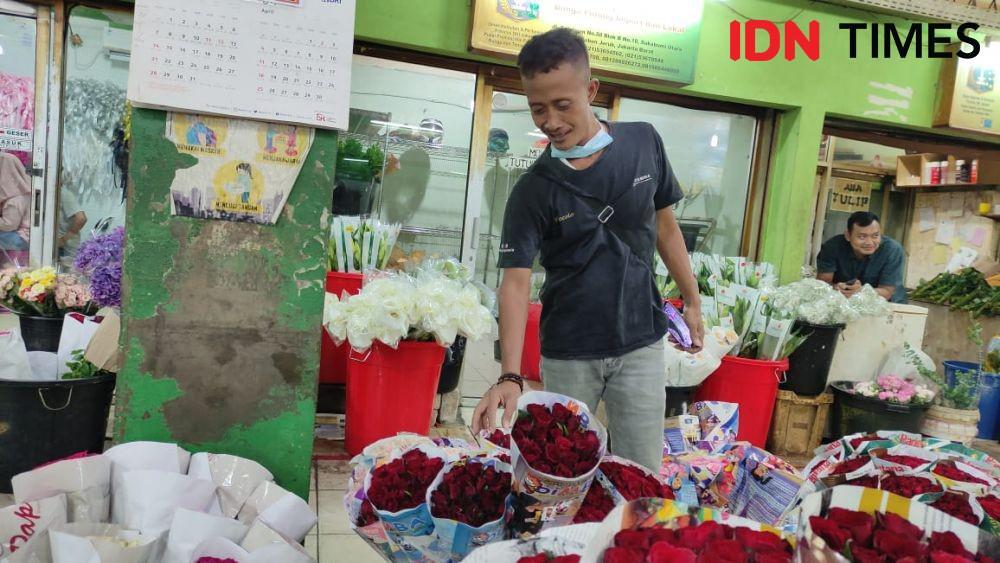 Apa Kabar Pasar Bunga Rawa Belong selama Ramadan Kedua saat Pandemik?
