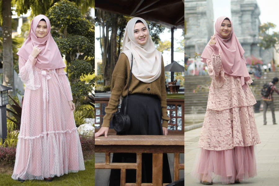 10 Ide OOTD Alfina Nindiyani, Inspirasi Busana Muslim yang Anggun