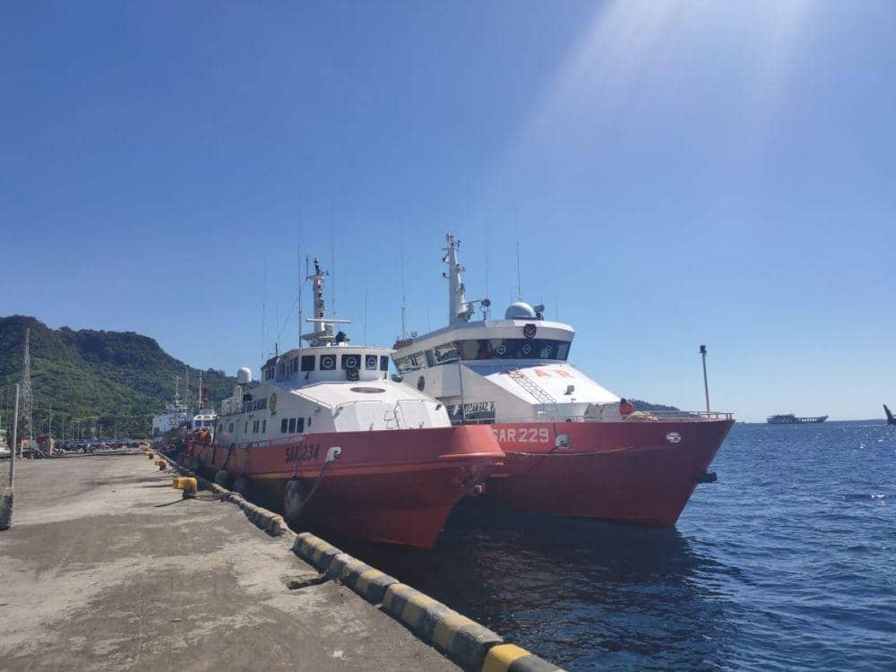 Kapal Basarnas KN SAR 234 Antasena sudah standby di Banyuwangi. Dok. IDN Times/Basarnas