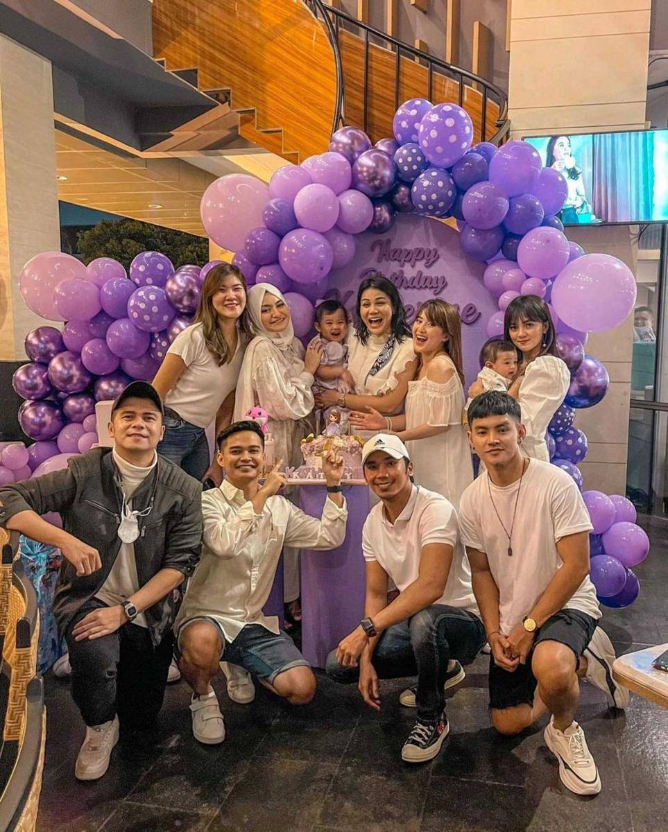 Ulang tahun ke-2 anak DJ Katty Butterfly. Instagram.com/aimanrickyy/
