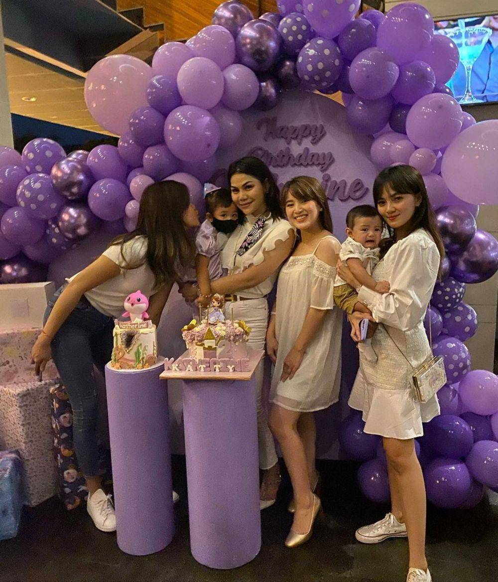 Ulang tahun ke-2 anak DJ Katty Butterfly. Instagram.com/dj_kattybutterfly36/