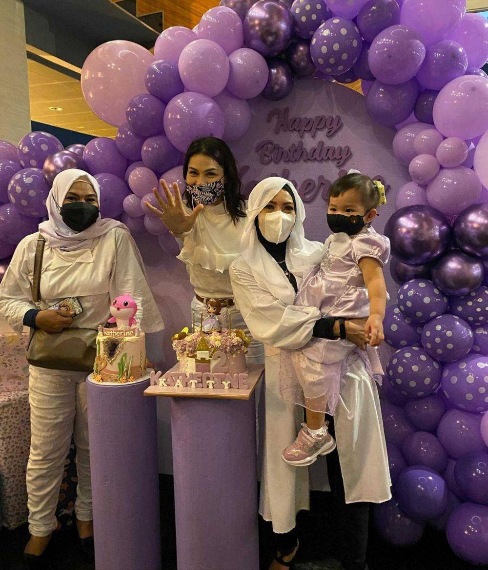 Ulang tahun ke-2 anak DJ Katty Butterfly. Instagram.com/dj_kattybutterfly36/