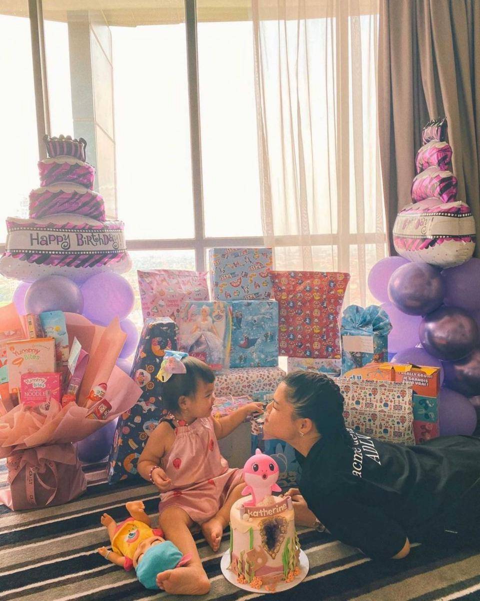 Ulang tahun ke-2 anak DJ Katty Butterfly. Instagram.com/dj_kattybutterfly36/