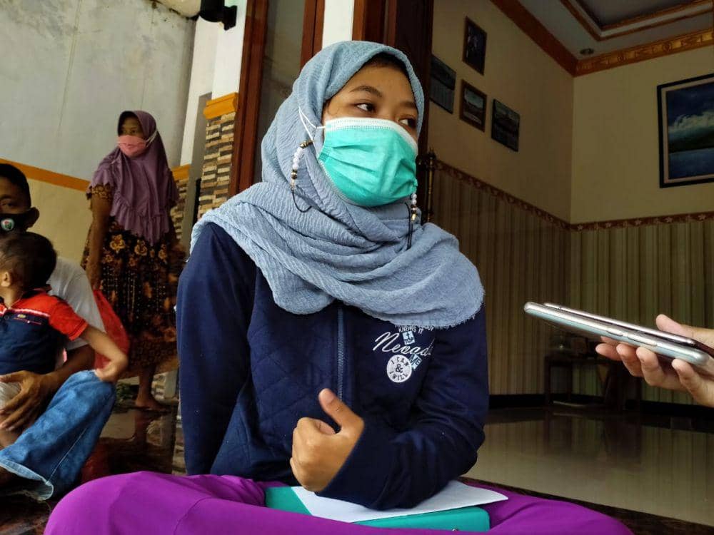 Adelia Titania Arsani, adik kandung Kls Nav Deni Richi. IDN Times/Zainul Arifin